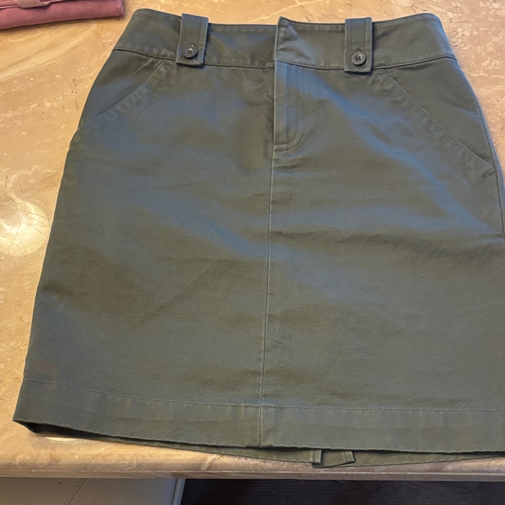 GAP Olive  cargo Mini Skirt